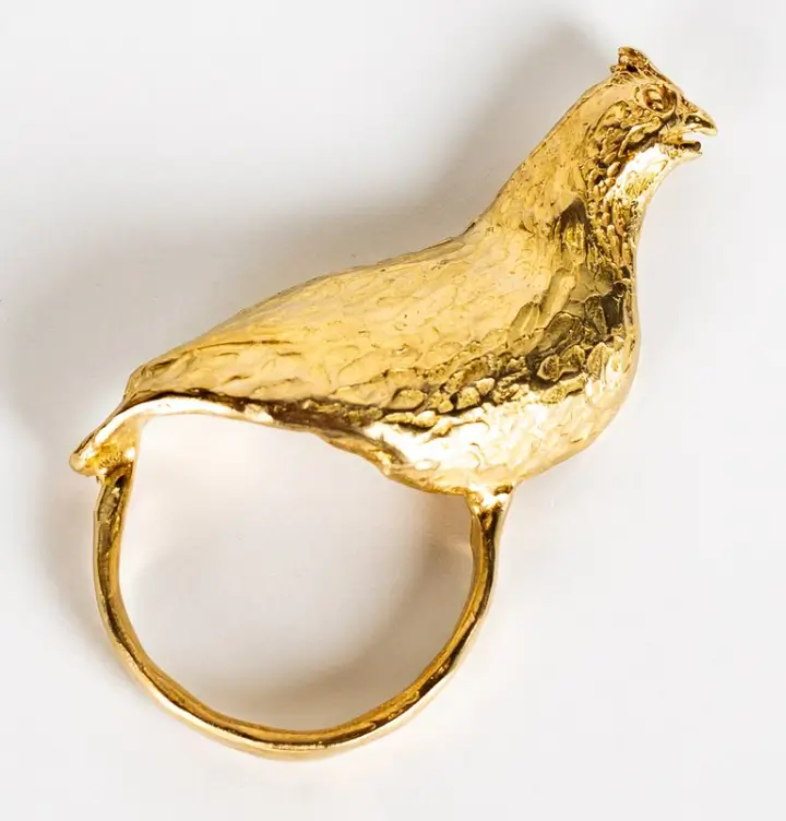 Bobwhite Quail Napkin Rings