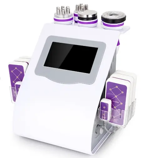 Body sculpting 6 in 1 cavitation machine with lipo laser