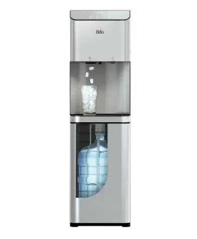 Brio Moderna Ice Dispenser & Bottom Load Water Cooler