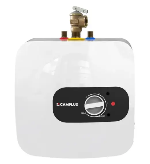 Camplux Electric Mini Tank Water Heater 120V - 8 Gallon
