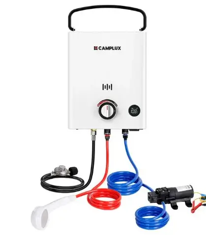 Camplux portable water heater F5 Pro