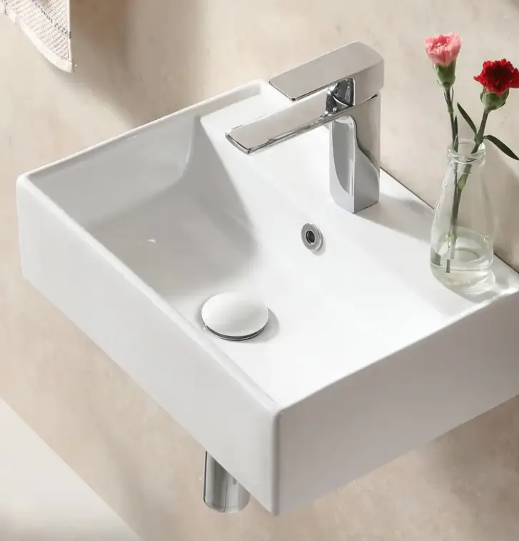 HOROW Wall Mounted Bathroom Sink Model HWTP-S4531W