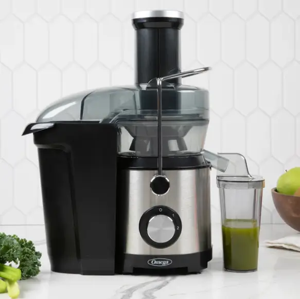 Omega High Speed Juicer with Large Chute