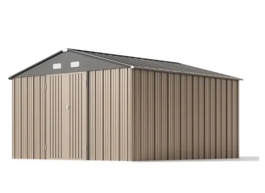 Patiowell Metal Shed Pro With an Optional Floor Base Series
