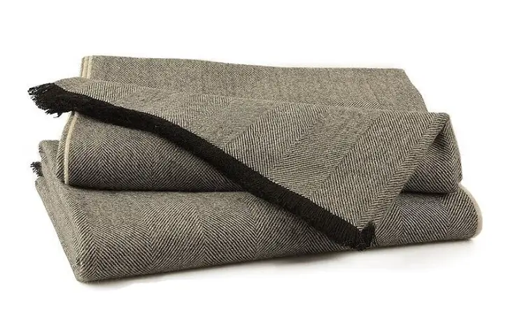 Premium Herringbone Throw