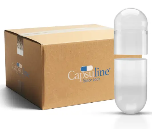 Separated Empty Gelatin Capsules Size 00
