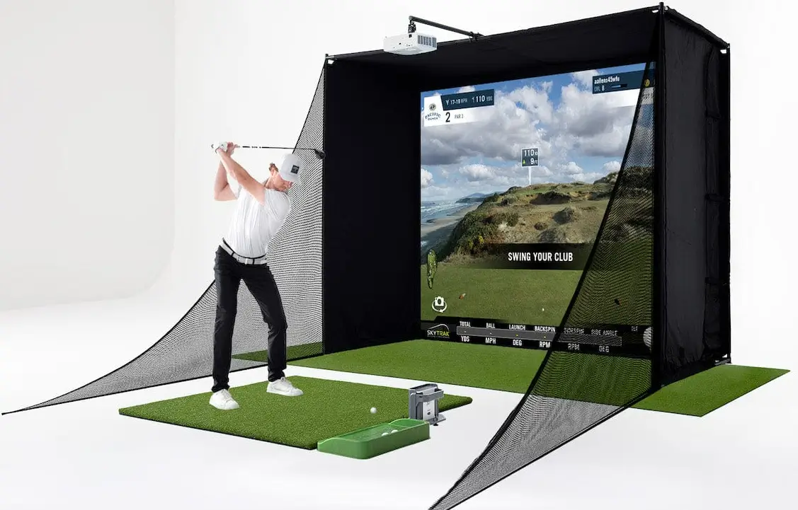 SKYTRAK+ Golf Simulator Studio Pro